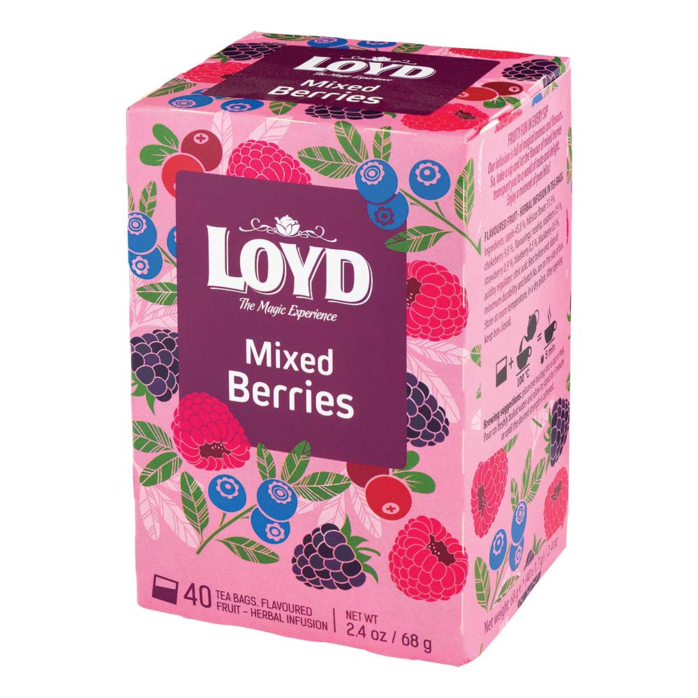 Loyd Tea Bags Mixed Berries 40 Tea Bags - Image 3
