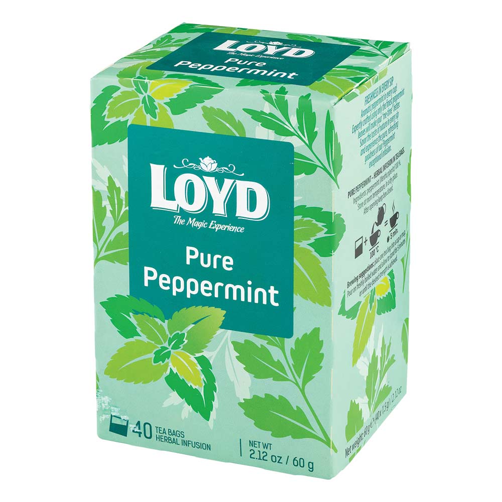 Loyd Pure Peppermint 40 Tea Bags - Image 3